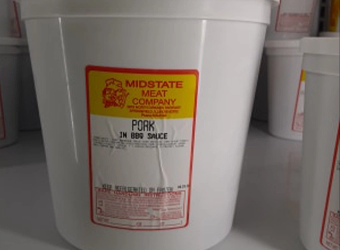 Pork in BBQ Sauce - midstate meat company springfield il