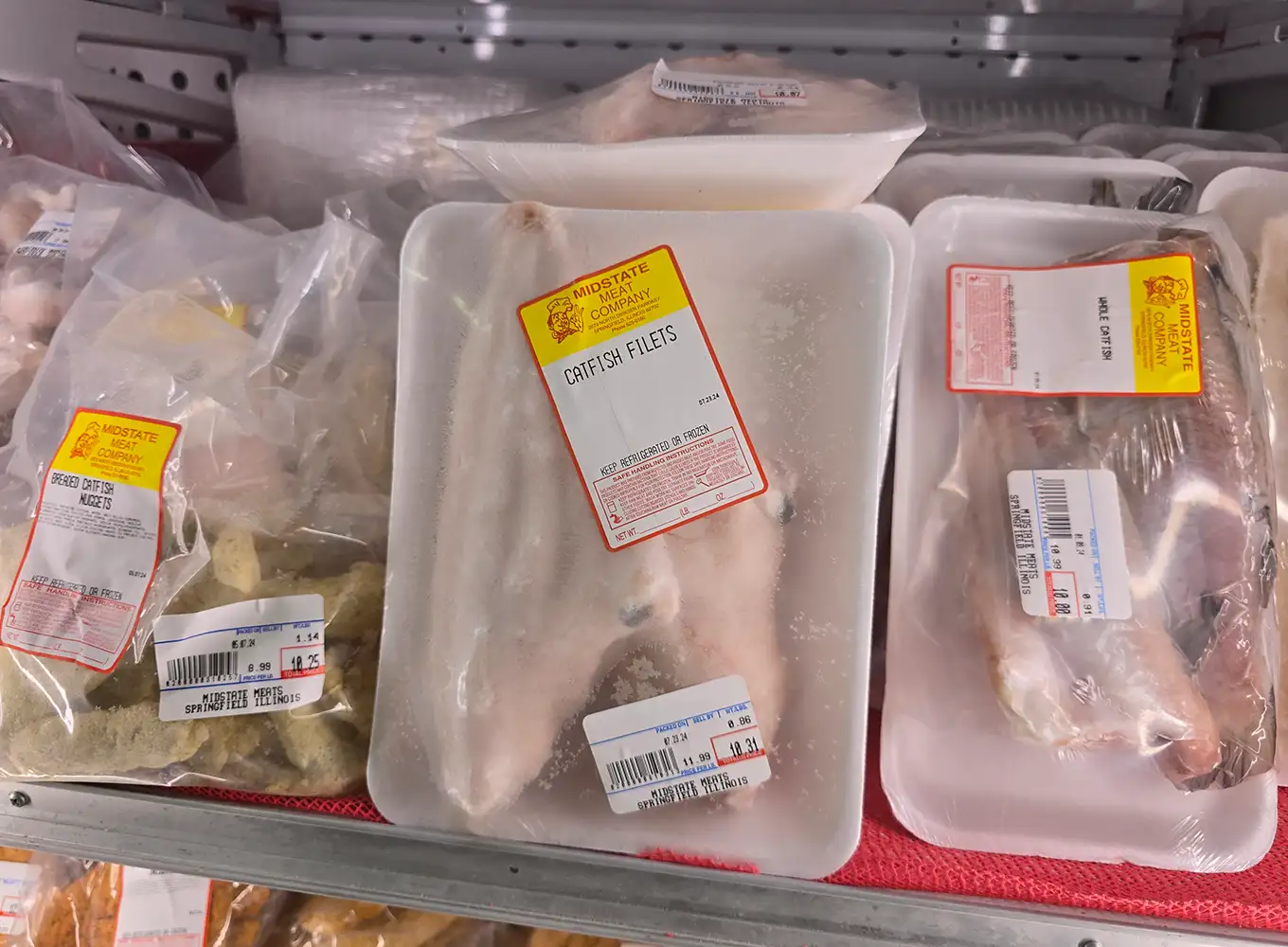 catfish filets - midstate meat company springfield il